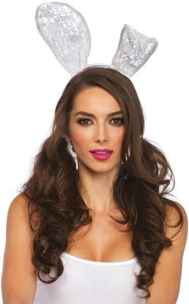 Lace Bunny Ear Headband