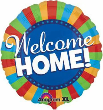 32" Jumbo Mylar - Welcome Home