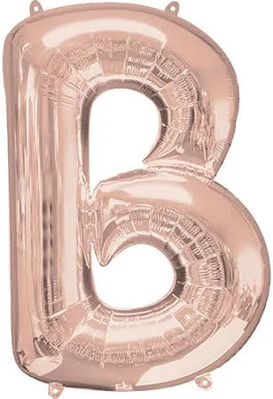 37" Rose Gold Letter - B