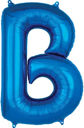 37" Blue Letter - B