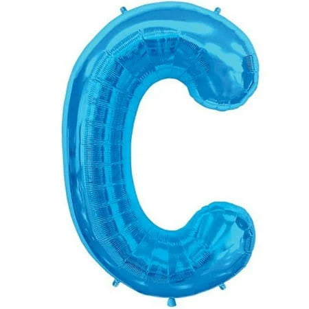 37" Blue Letter - C
