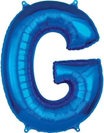 37" Blue Letter - G
