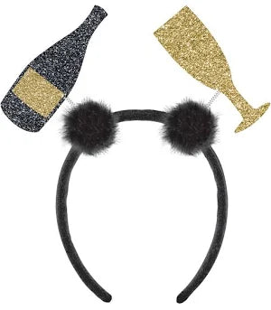 Champagne Bottle Headband