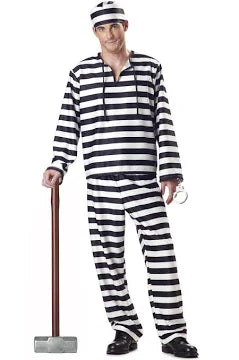 Adult Costume - Jailbird