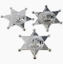 Silver Sheriff Badges
