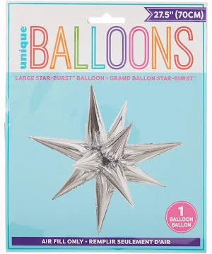 26" Starburst - Silver