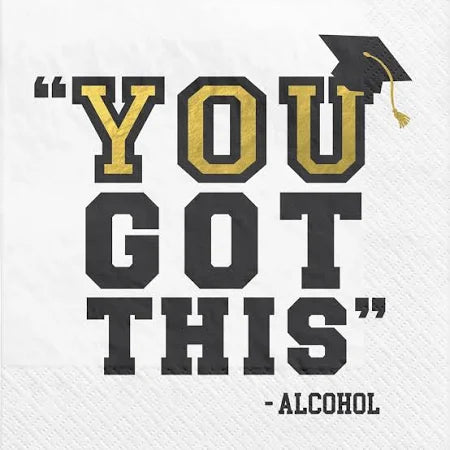 Beverage Napkins -  "You Got This"