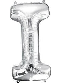 34" Silver Letter - I