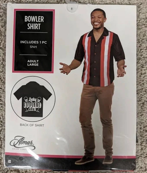 Adult Costume - Bowler Shirt
