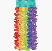 6ct Leis - R/O/Y/G/B/P