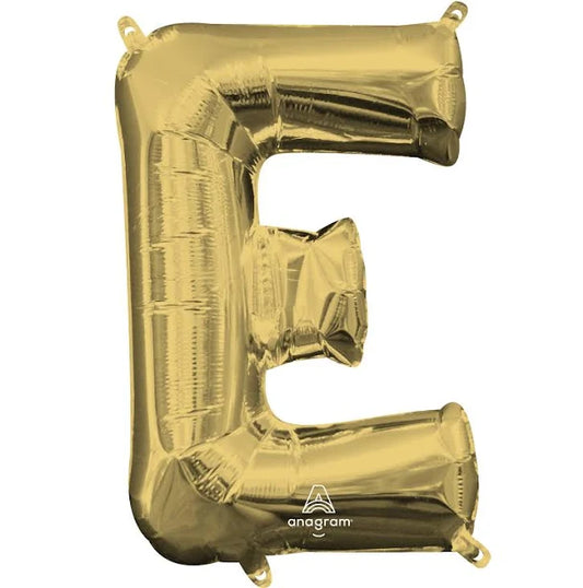 34" Gold Letter - E