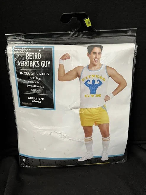 Adult Costume - Retro Aerobics Guy