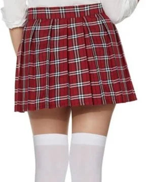 Adult Costume - Red Plaid Skirt