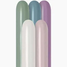 260Q Pastel Dusk Assortment 50ct - Sempertex