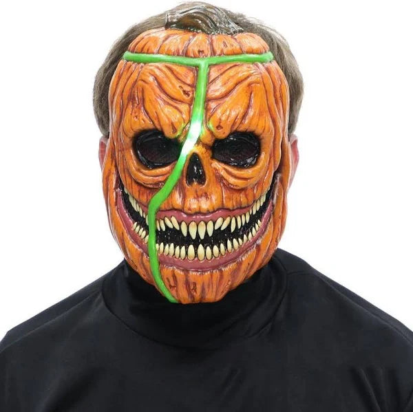 Light Up Mask - Pumpkin