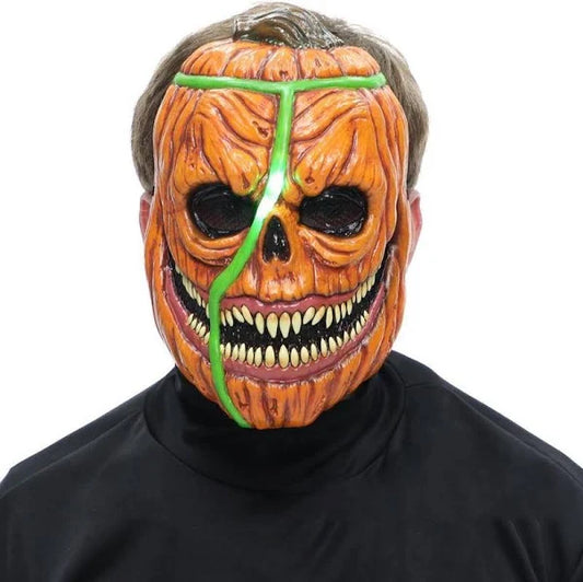 Light Up Mask - Pumpkin