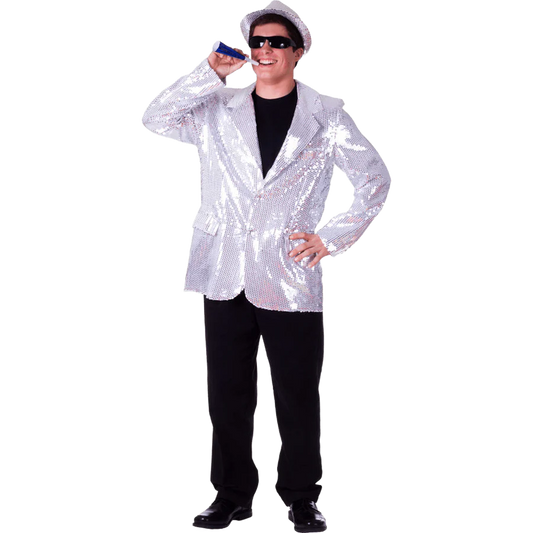 Adult Sequin Jacket - Silver