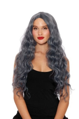 Wavy Grey Wig