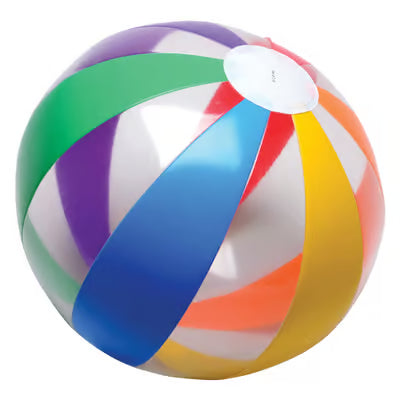 Clear Rainbow Inflatable Ball