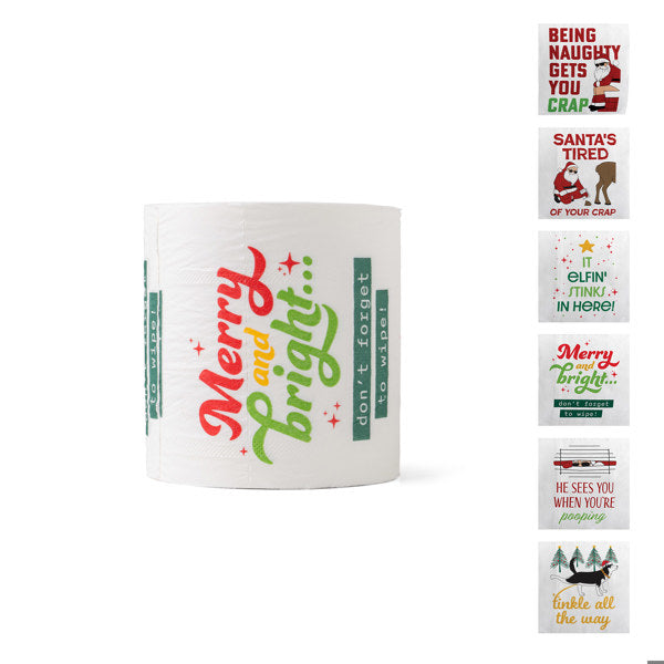 North Pole Plumbing Co. - Hilarious Holiday Toilet Paper