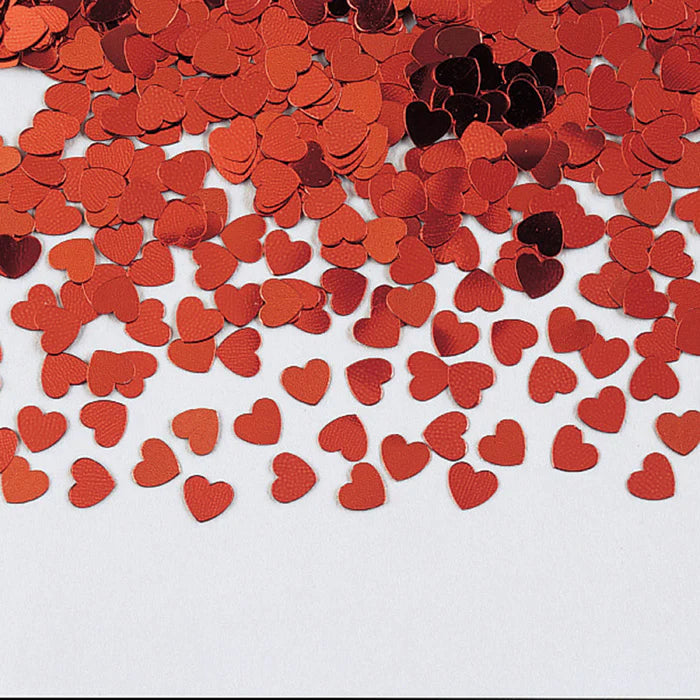Confetti - Red Hearts