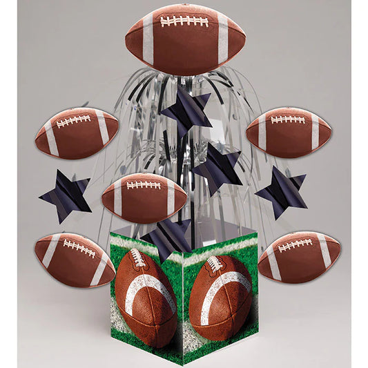 Tailgate Rush Cascading Foil Centerpiece