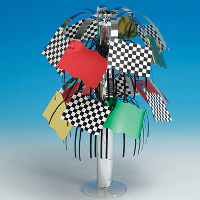 Centerpiece - Black and White Check