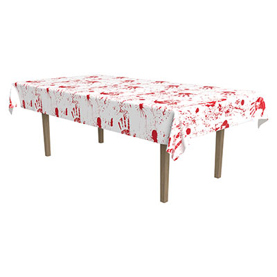 Table Cover - Bloody Handprints