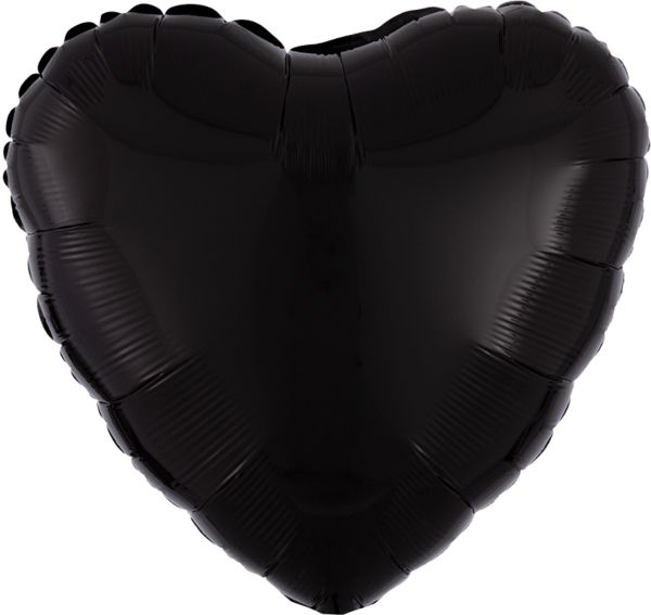 Heart: Black - 18"