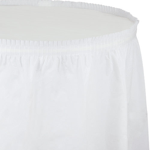 Table Skirt - White