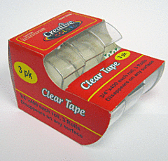 Clear Tape 3ct