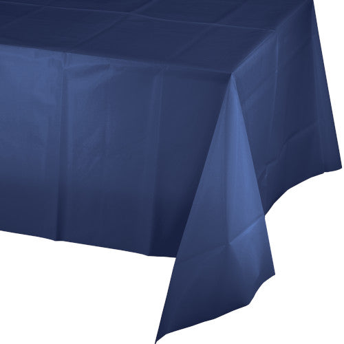 Plastic Table Cover - Navy