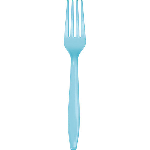 Forks - Pastel Blue 24ct