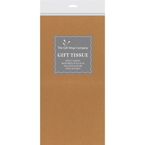 Tissue Paper - Gold Metallic 5ct