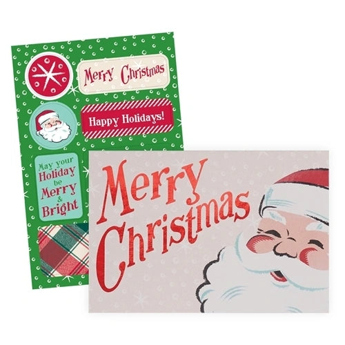 Boxed Cards - Nostalgic Santa 6ct
