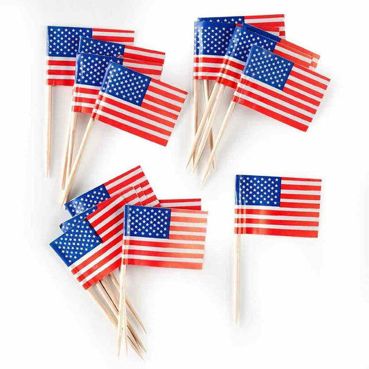 US Flag Picks 30ct.