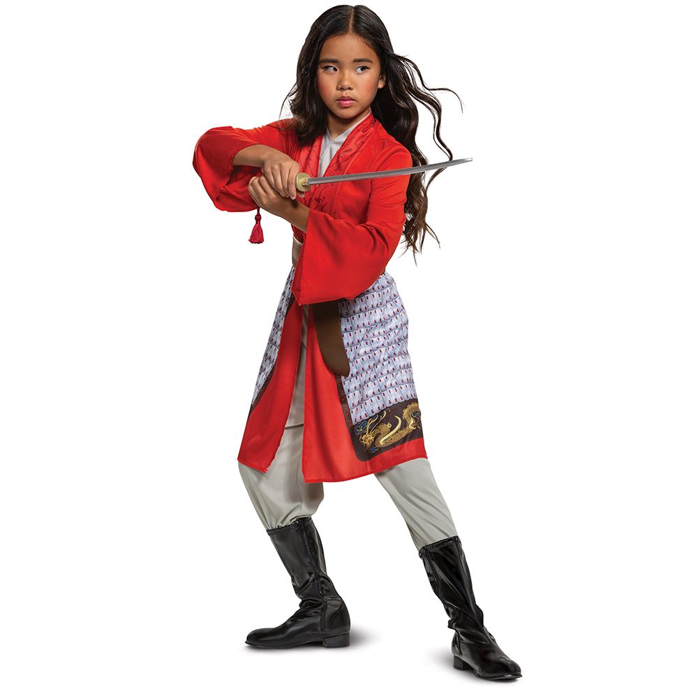 Mulan Hero Red Dress Classic - Child's Costume