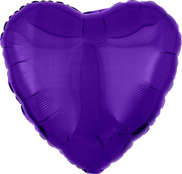 Heart Purple - 18"