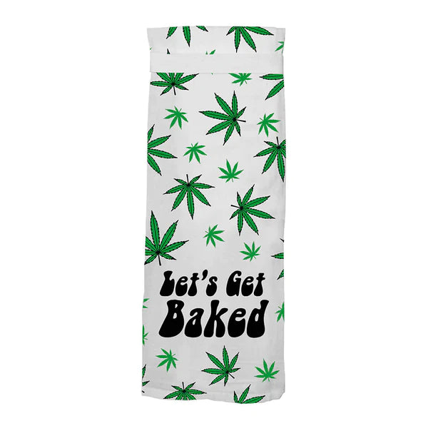 Let's Get Baked Flour Sack Hang Tight Towel