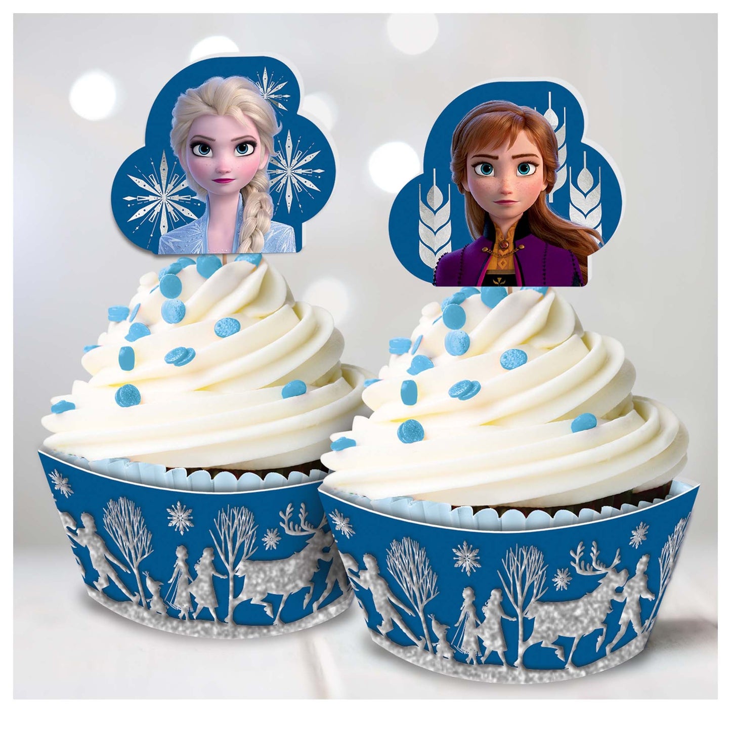 Cupcake Kit - Frozen 18ct