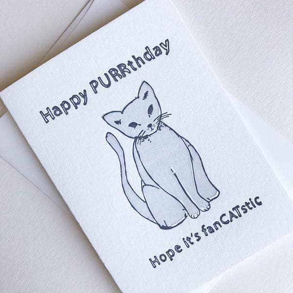Greeting Card - FanCatstic Birthday Card