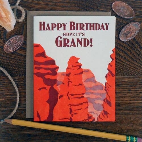 Greeting Card - Grand Canyon