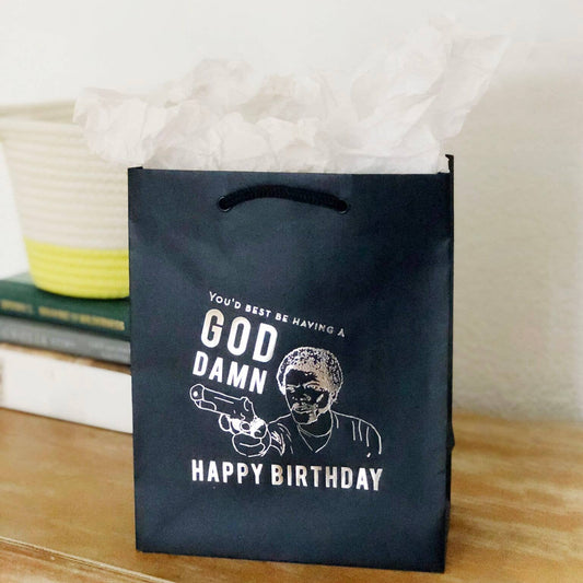 Gift Bag - Goddamn Happy Birthday