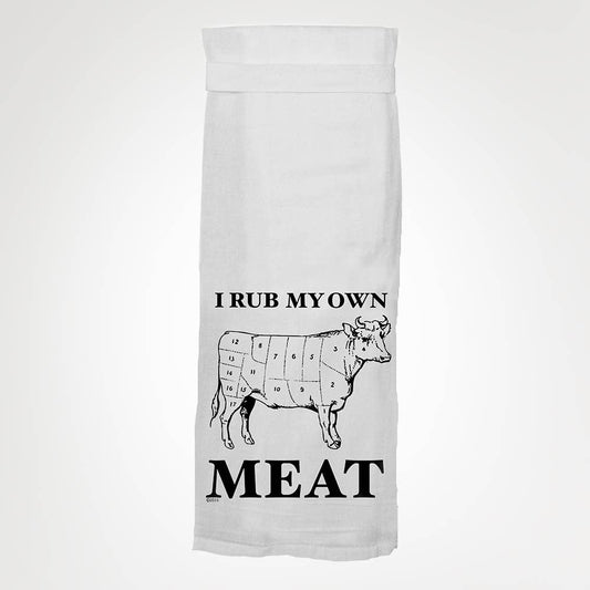 Kitchen Towel - I Rub My Own Meat