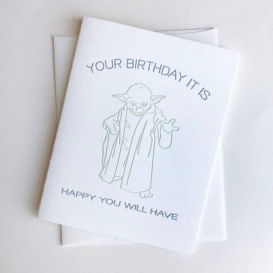 Greeting Card - Birthday It Is