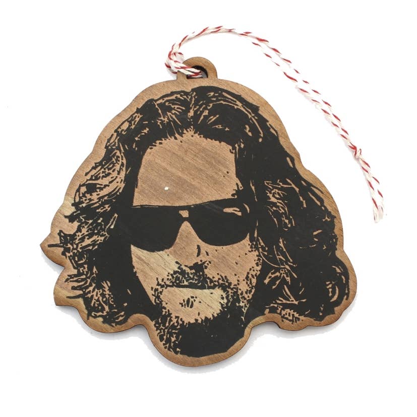 Jeff Bridges Ornament "The Dude"