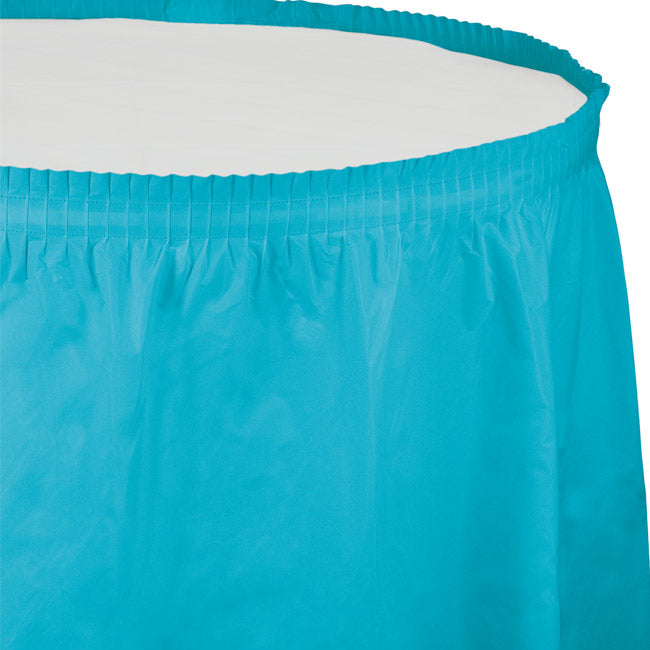 Table Skirt - Bermuda Blue