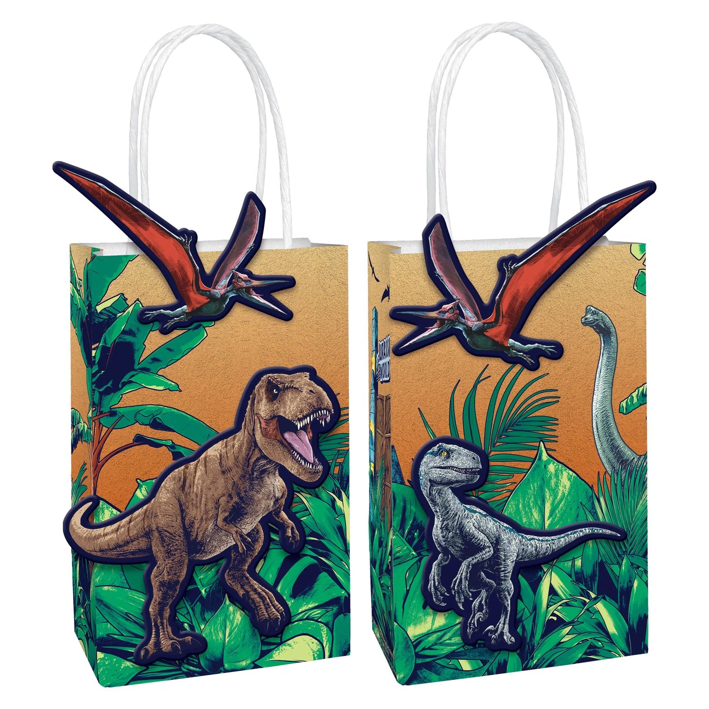 Treat Bags - Jurassic World Into the Wild 8ct