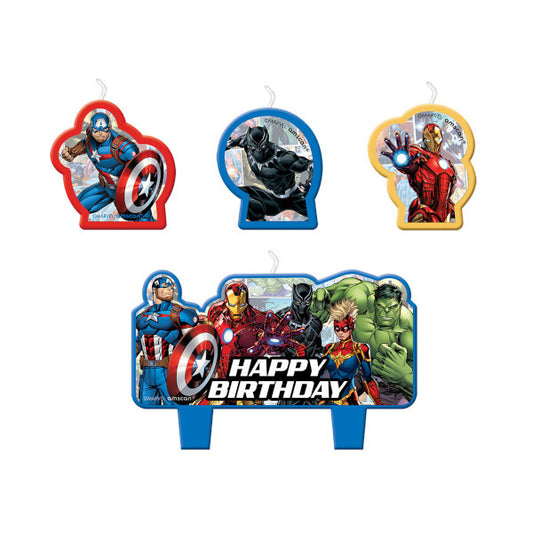 Candles - Avengers 4ct