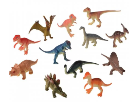 Toy Dinosaur Figures 12ct